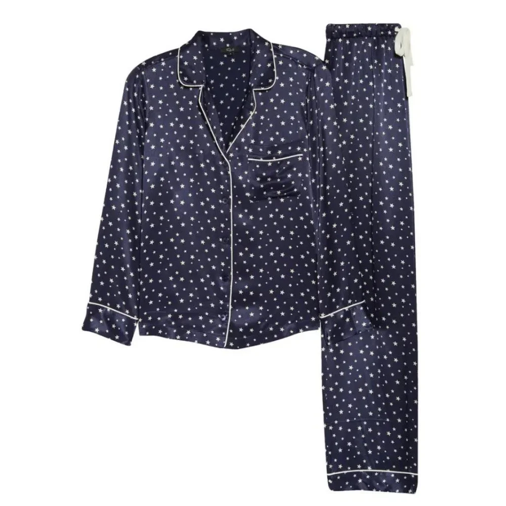 Rails Satin Pajama Set Sz XS - Picture 2 of 13